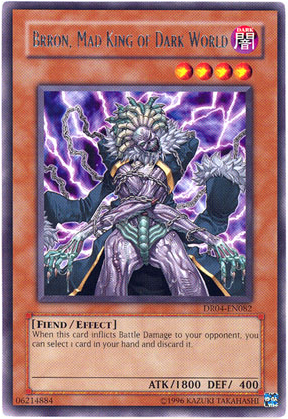 Brron, Mad King of Dark World [DR04-EN082] Rare | Card Merchant Takapuna
