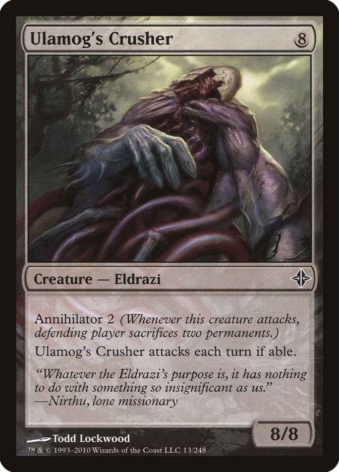Ulamog's Crusher [Rise of the Eldrazi] | Card Merchant Takapuna