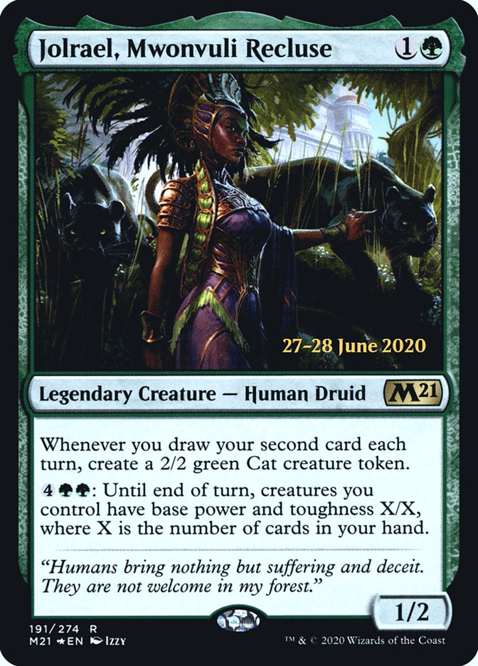 Jolrael, Mwonvuli Recluse [Core Set 2021 Prerelease Promos] | Card Merchant Takapuna