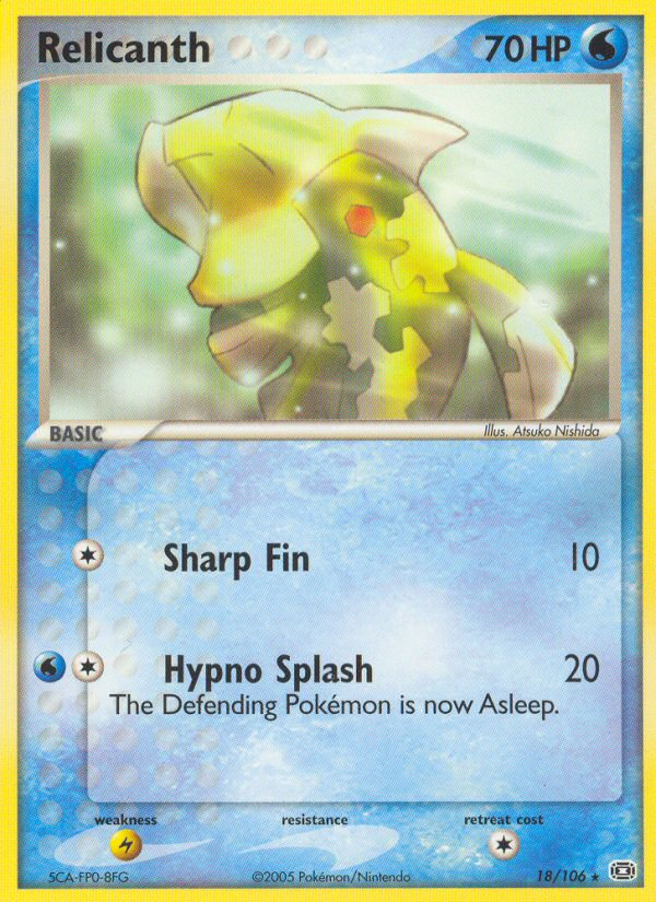 Relicanth (18/106) [EX: Emerald] | Card Merchant Takapuna