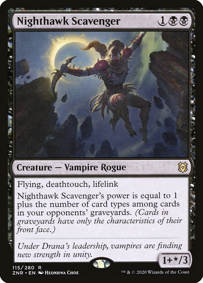 Nighthawk Scavenger [Zendikar Rising] | Card Merchant Takapuna