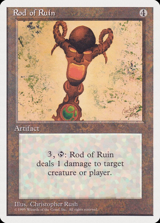 Rod of Ruin [Rivals Quick Start Set] | Card Merchant Takapuna