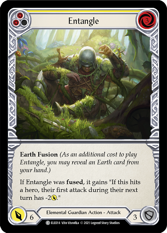 Entangle (Yellow) [ELE014] (Tales of Aria)  1st Edition Normal | Card Merchant Takapuna