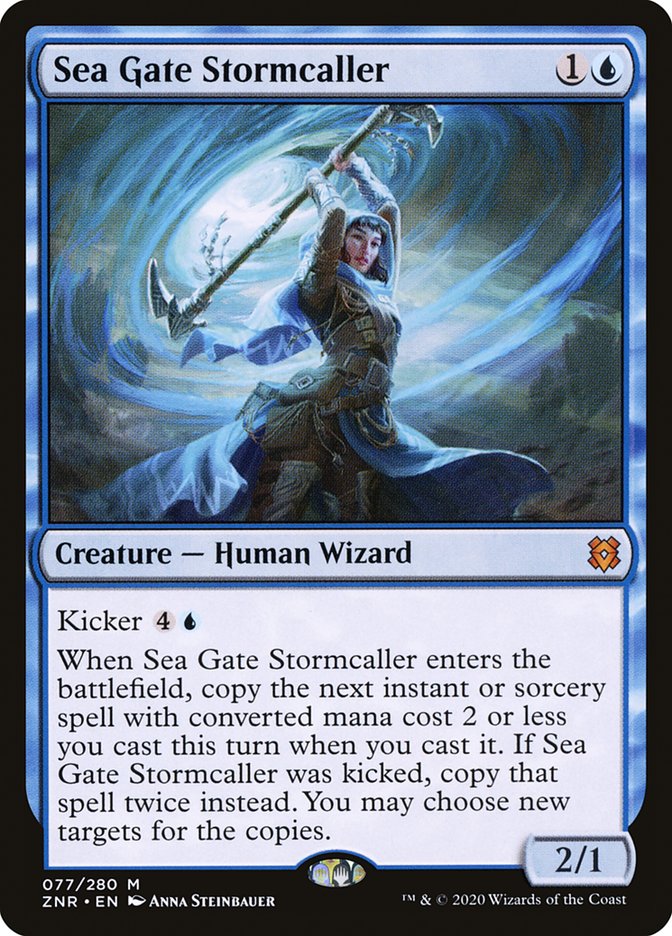 Sea Gate Stormcaller [Zendikar Rising] | Card Merchant Takapuna
