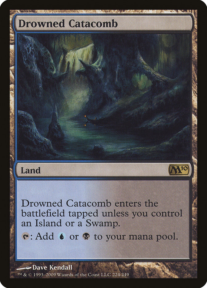 Drowned Catacomb [Magic 2010] | Card Merchant Takapuna