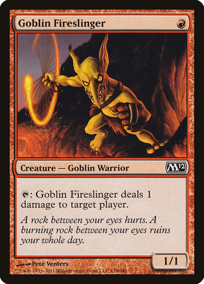 Goblin Fireslinger [Magic 2012] | Card Merchant Takapuna