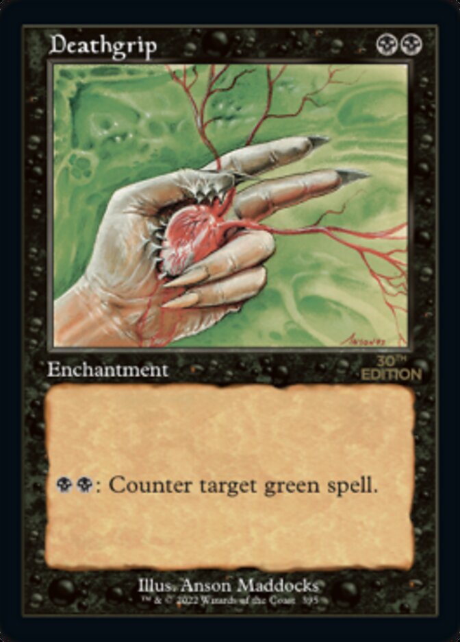 Deathgrip (Retro) [30th Anniversary Edition] | Card Merchant Takapuna