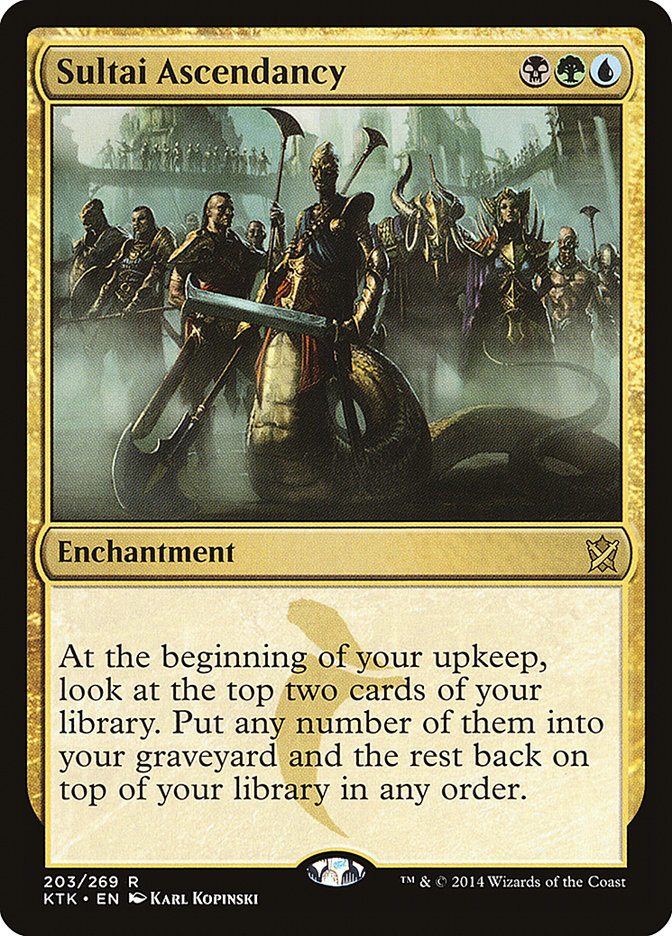 Sultai Ascendancy [Khans of Tarkir] | Card Merchant Takapuna