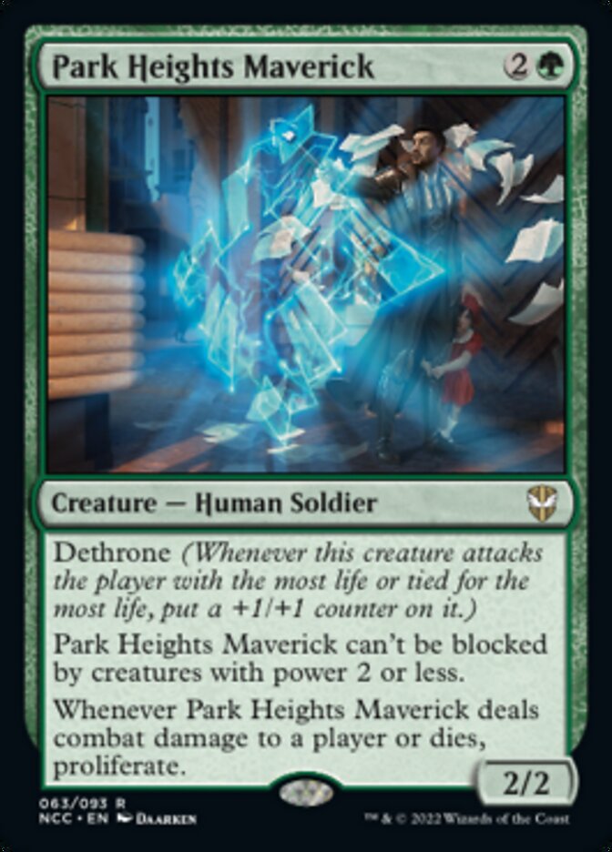 Park Heights Maverick [Streets of New Capenna Commander] | Card Merchant Takapuna