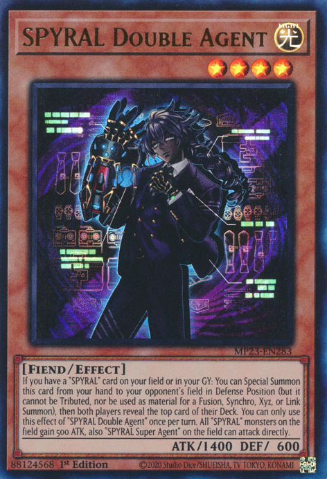 SPYRAL Double Agent [MP23-EN283] Ultra Rare | Card Merchant Takapuna