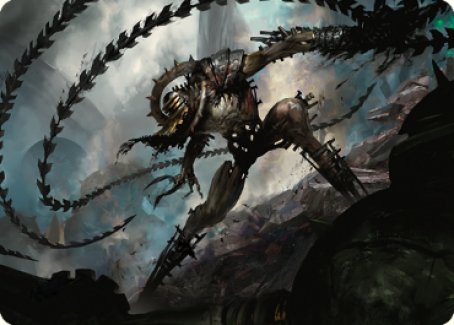 Razorlash Transmogrant Art Card [The Brothers' War Art Series] | Card Merchant Takapuna