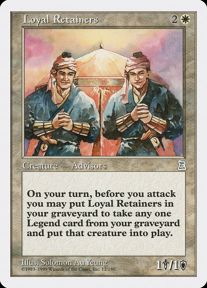 Loyal Retainers [Portal Three Kingdoms] | Card Merchant Takapuna