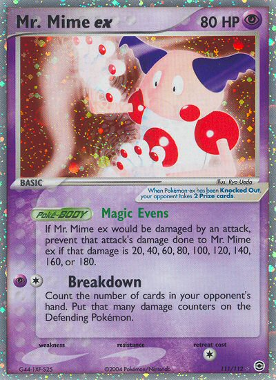 Mr. Mime ex (111/112) [EX: FireRed & LeafGreen] | Card Merchant Takapuna