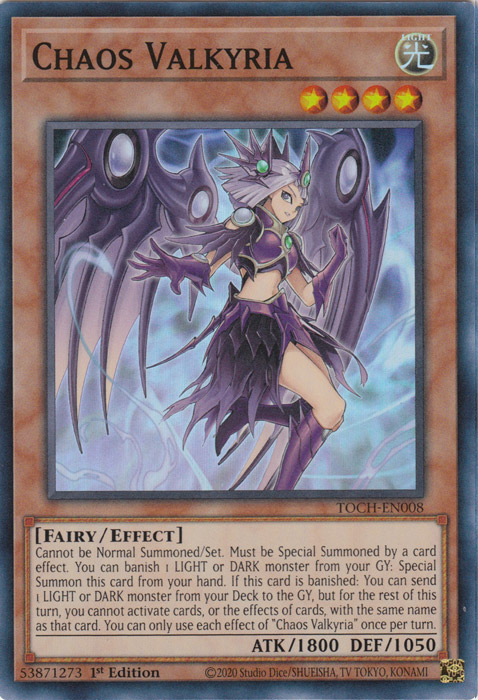 Chaos Valkyria [TOCH-EN008] Super Rare | Card Merchant Takapuna