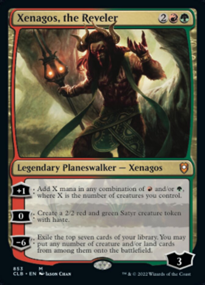 Xenagos, the Reveler [Commander Legends: Battle for Baldur's Gate] | Card Merchant Takapuna