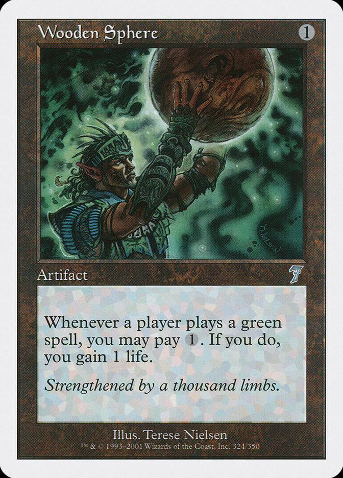 Wooden Sphere [Seventh Edition] | Card Merchant Takapuna