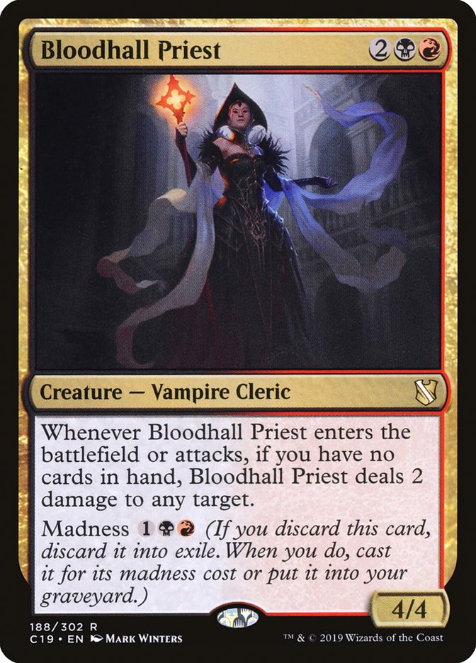 Bloodhall Priest [Commander 2019] | Card Merchant Takapuna