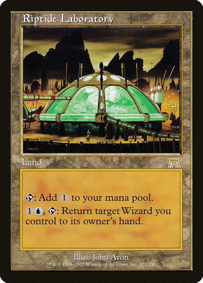 Riptide Laboratory [Onslaught] | Card Merchant Takapuna