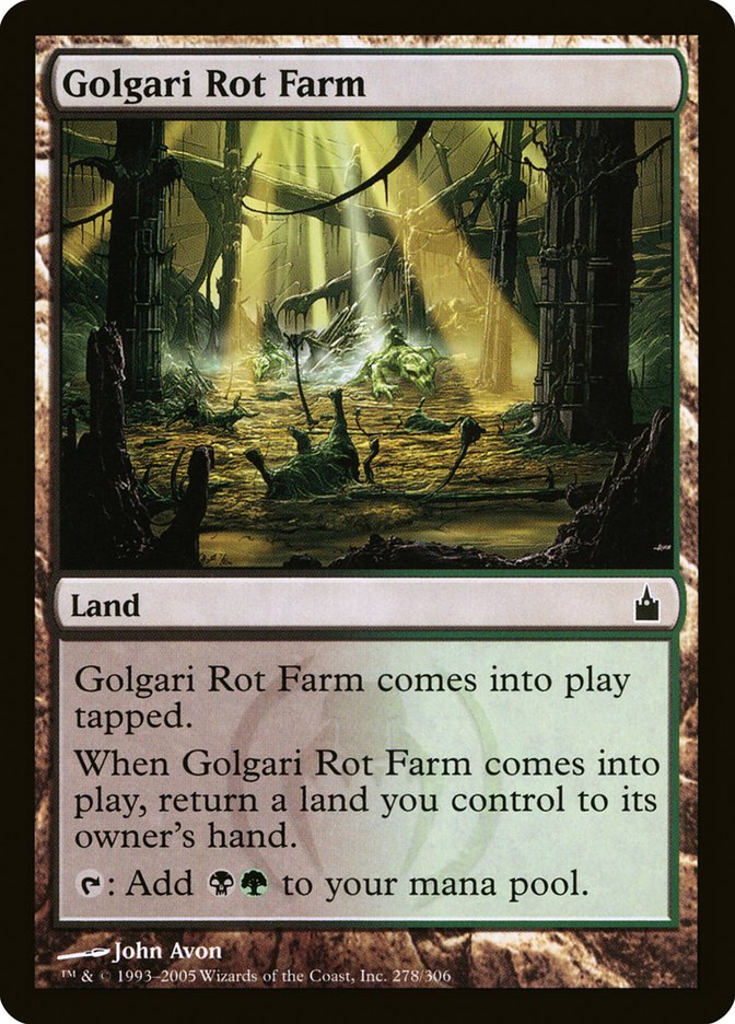 Golgari Rot Farm [Ravnica: City of Guilds] | Card Merchant Takapuna