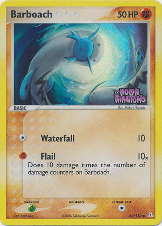 Barboach (60/110) (Stamped) [EX: Holon Phantoms] | Card Merchant Takapuna