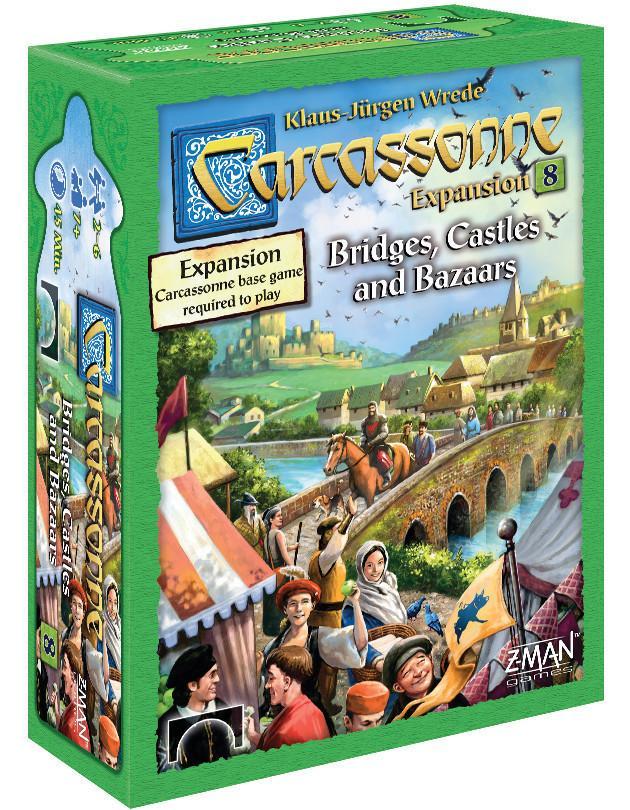 Carcassonne Expansion 8 Bridges, Castles and Bazaars | Card Merchant Takapuna