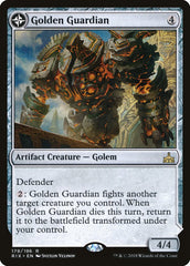 Golden Guardian // Gold-Forge Garrison [Rivals of Ixalan] | Card Merchant Takapuna