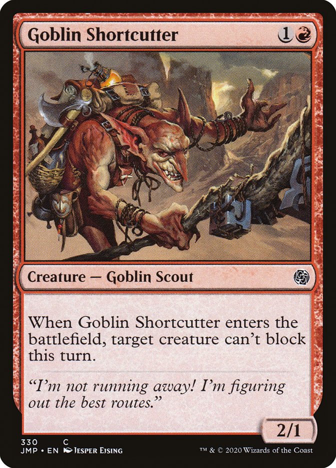 Goblin Shortcutter [Jumpstart] | Card Merchant Takapuna