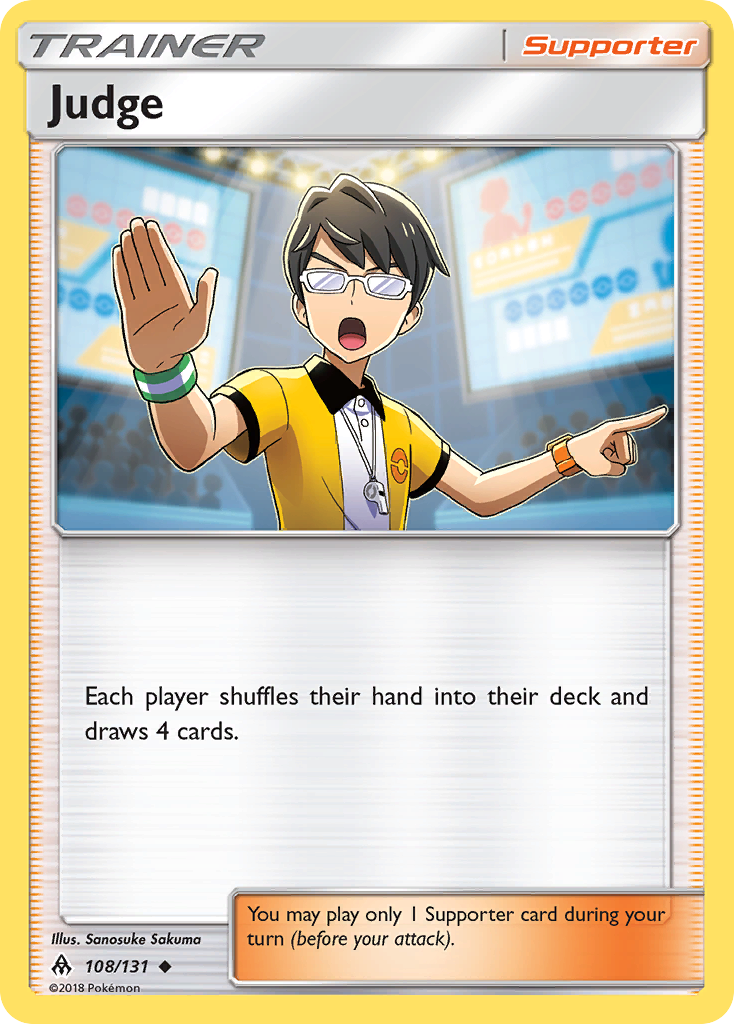 Judge (108/131) [Sun & Moon: Forbidden Light] | Card Merchant Takapuna
