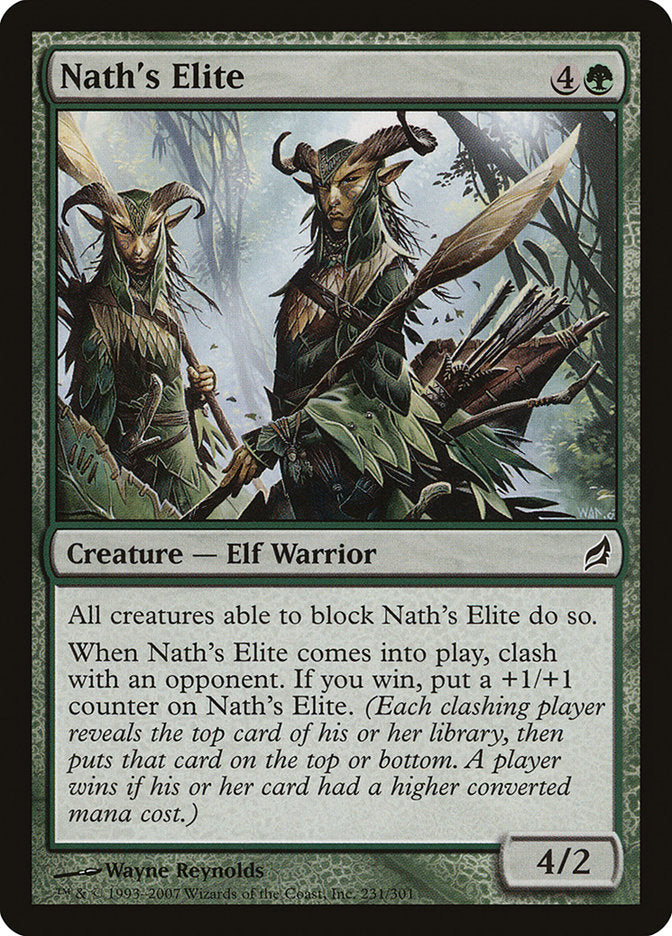 Nath's Elite [Lorwyn] | Card Merchant Takapuna