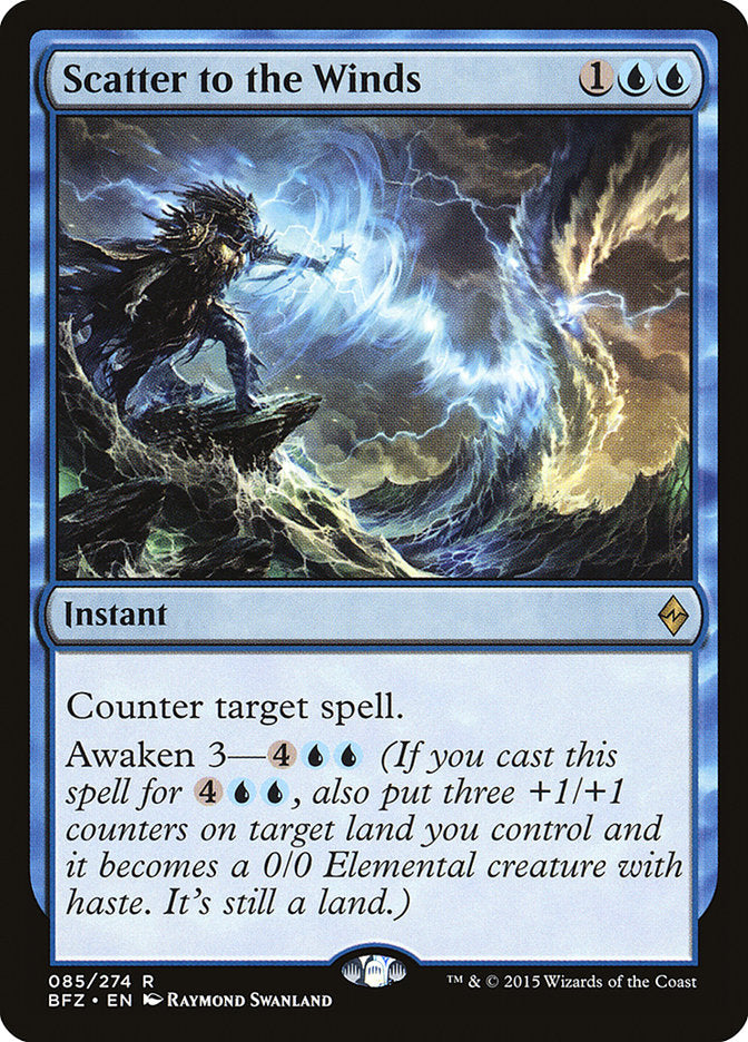 Scatter to the Winds [Battle for Zendikar] | Card Merchant Takapuna