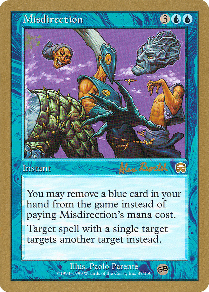 Misdirection (Alex Borteh) (SB) [World Championship Decks 2001] | Card Merchant Takapuna