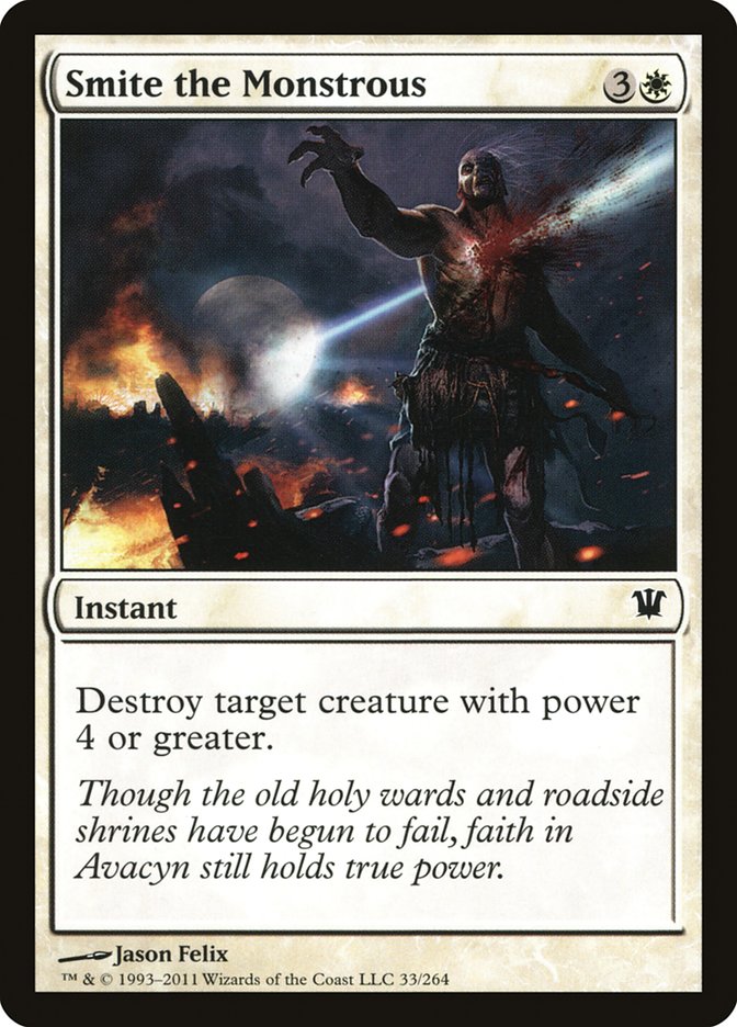 Smite the Monstrous [Innistrad] | Card Merchant Takapuna