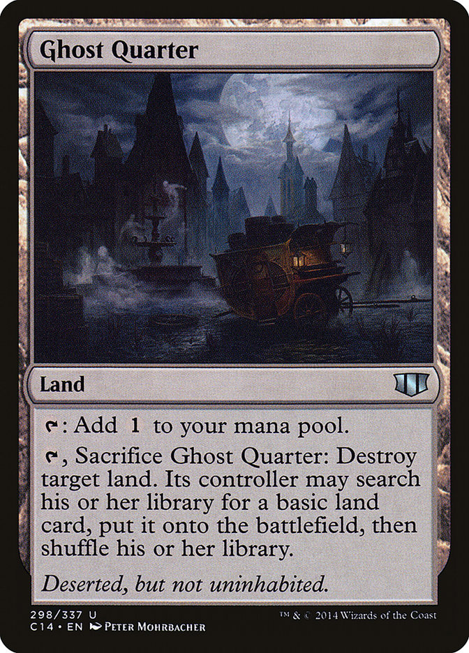 Ghost Quarter [Commander 2014] | Card Merchant Takapuna