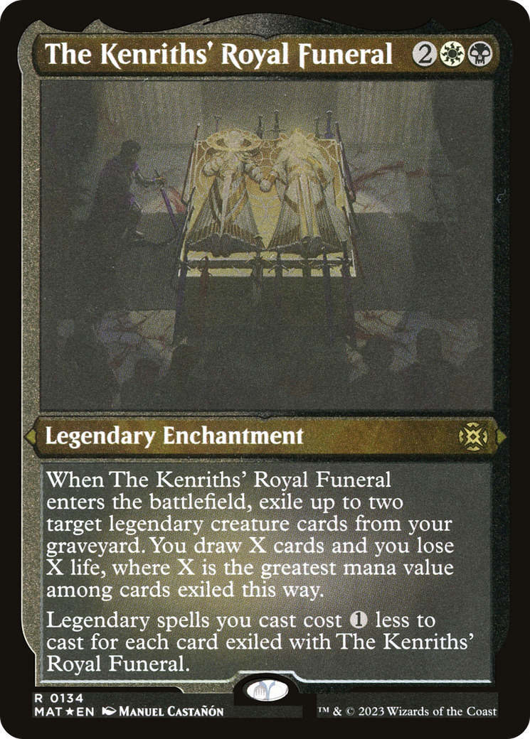 The Kenriths' Royal Funeral (Foil Etched) [March of the Machine: The Aftermath] | Card Merchant Takapuna