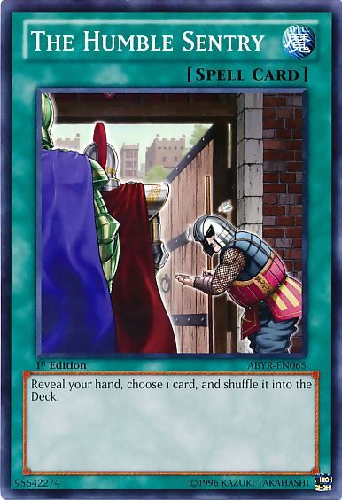 The Humble Sentry [ABYR-EN065] Common | Card Merchant Takapuna