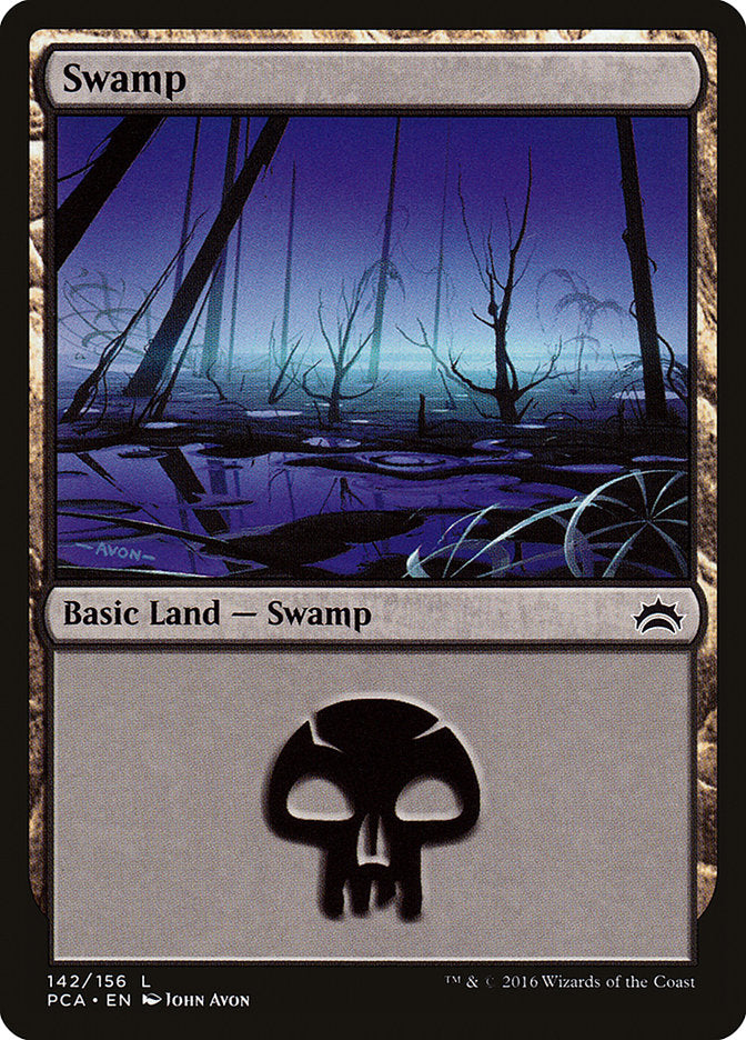 Swamp (142) [Planechase Anthology] | Card Merchant Takapuna