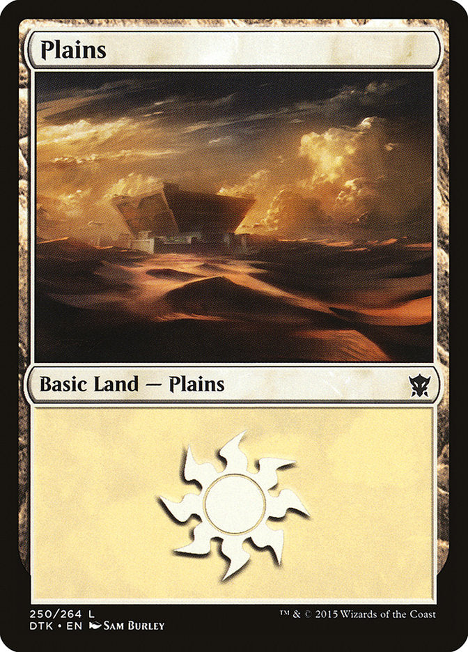 Plains (250) [Dragons of Tarkir] | Card Merchant Takapuna