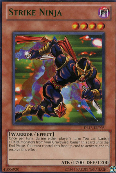 Strike Ninja (Green) [DL13-EN005] Rare | Card Merchant Takapuna