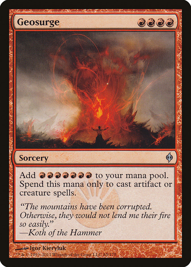 Geosurge [New Phyrexia] | Card Merchant Takapuna