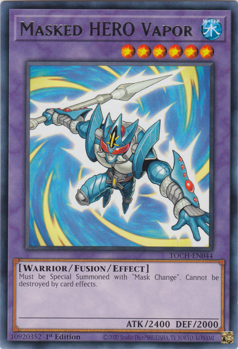 Masked Hero Vapor [TOCH-EN044] Rare | Card Merchant Takapuna