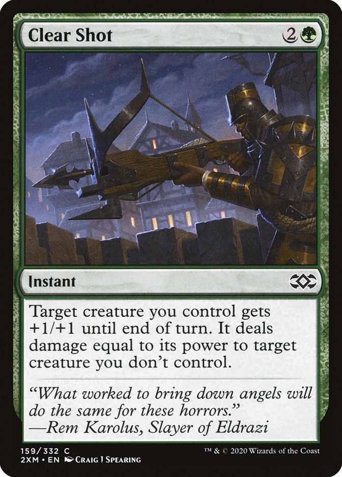 Clear Shot [Double Masters] | Card Merchant Takapuna