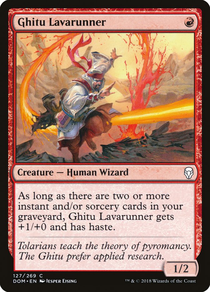 Ghitu Lavarunner [Dominaria] | Card Merchant Takapuna