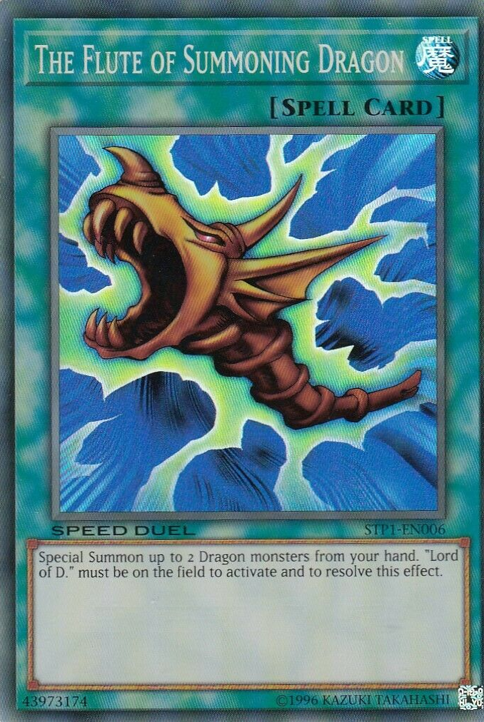 The Flute of Summoning Dragon [STP1-EN006] Super Rare | Card Merchant Takapuna