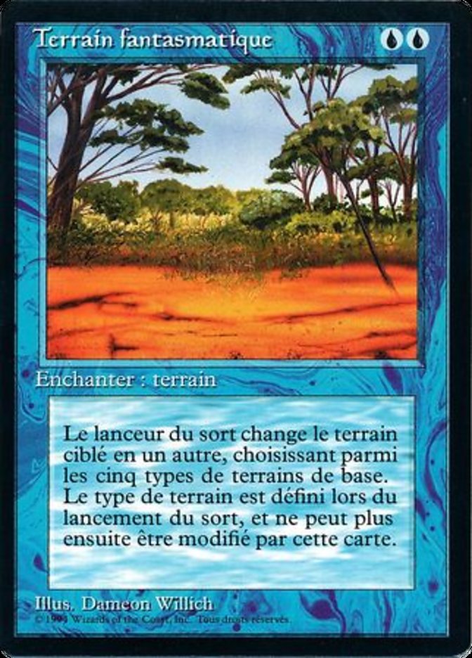Phantasmal Terrain [Foreign Black Border] | Card Merchant Takapuna