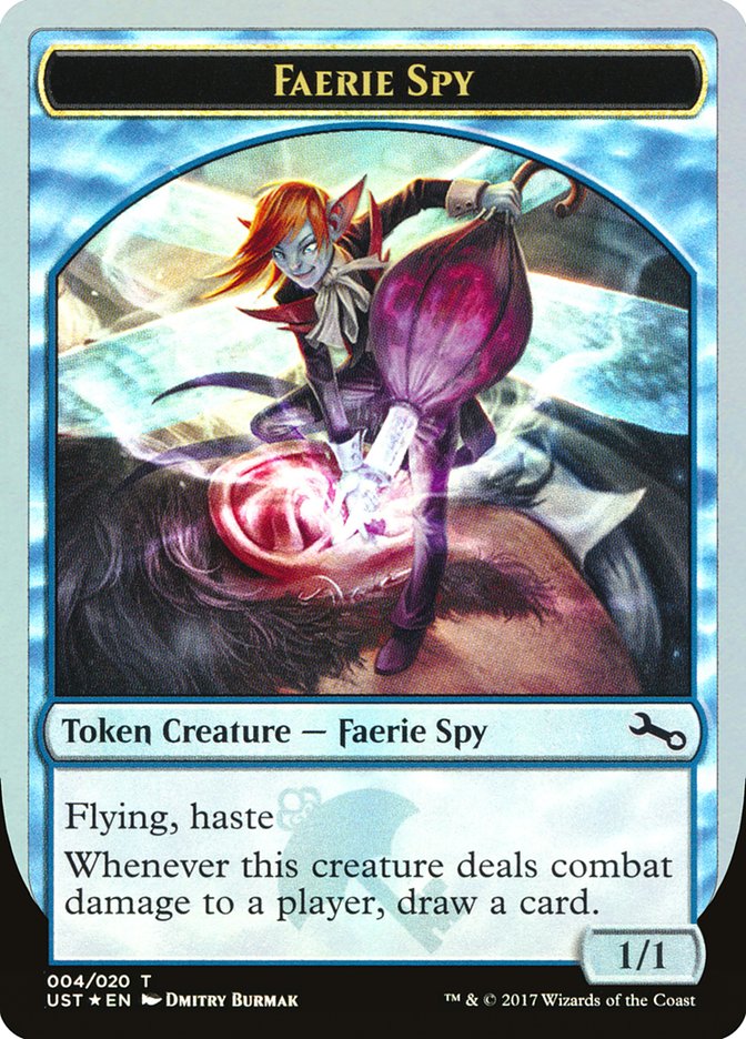 Faerie Spy Token [Unstable Tokens] | Card Merchant Takapuna