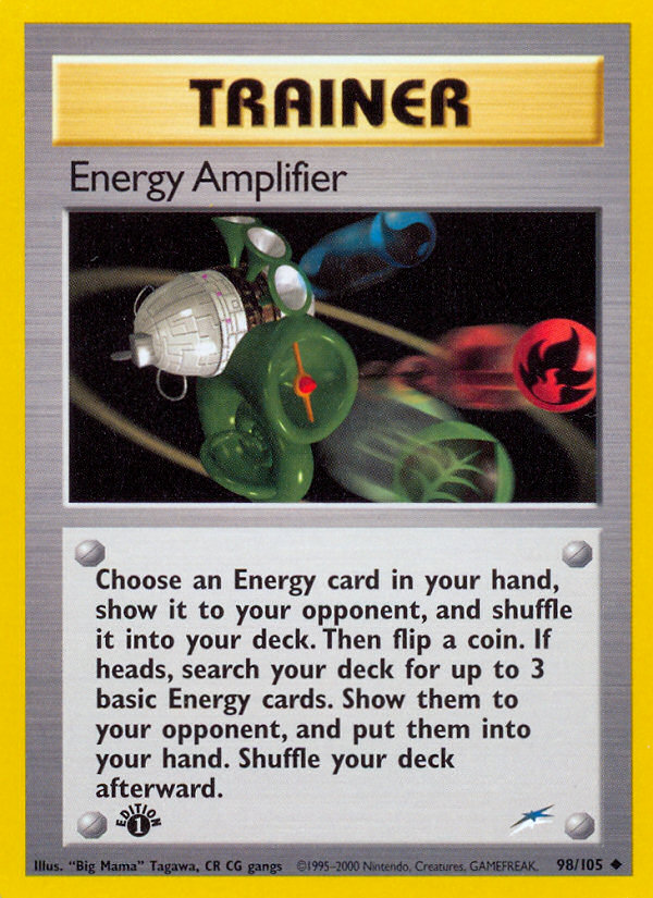 Energy Amplifier (98/105) [Neo Destiny 1st Edition] | Card Merchant Takapuna