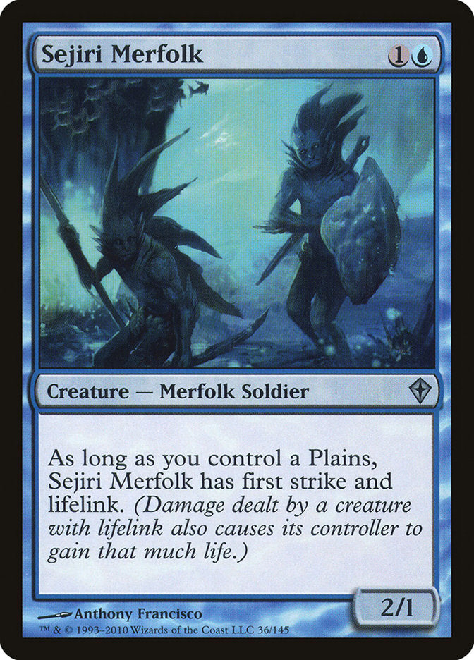 Sejiri Merfolk [Worldwake] | Card Merchant Takapuna
