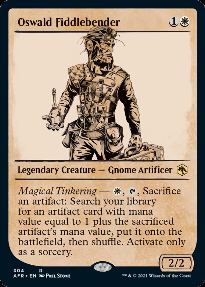 Oswald Fiddlebender (Showcase) [Dungeons & Dragons: Adventures in the Forgotten Realms] | Card Merchant Takapuna