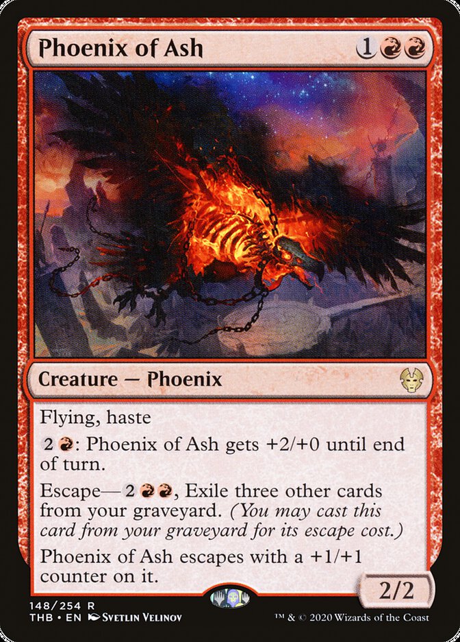Phoenix of Ash [Theros Beyond Death] | Card Merchant Takapuna