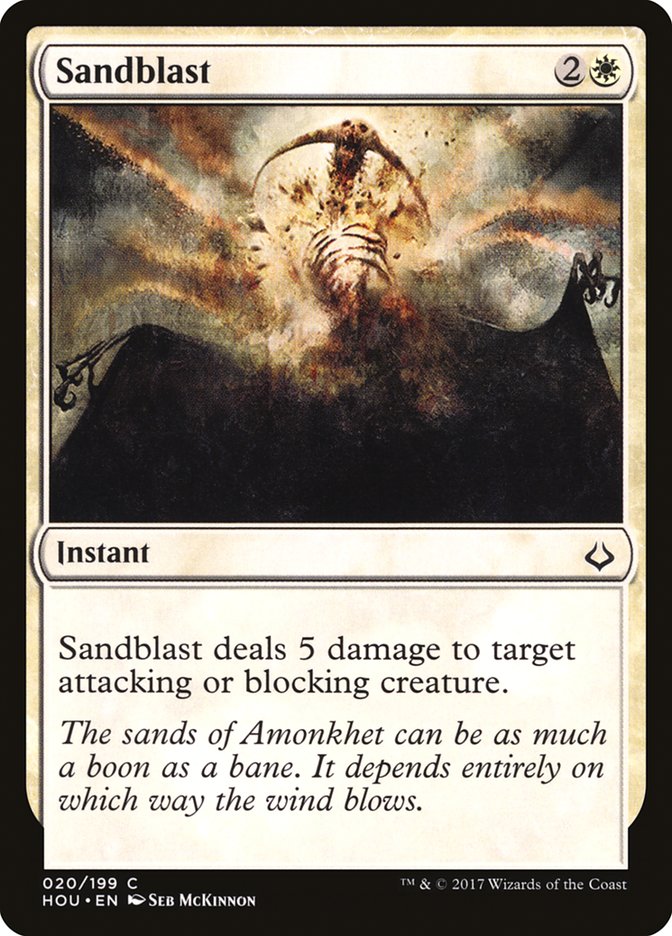 Sandblast [Hour of Devastation] | Card Merchant Takapuna